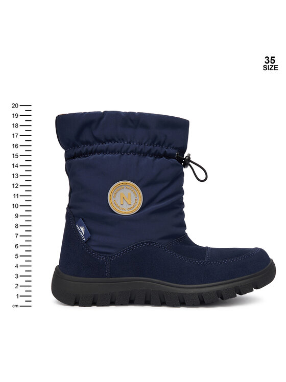 Naturino Cizme de zăpadă Naturino Varna 2 Wp. 3001578-01-1C57 D Bleumarin