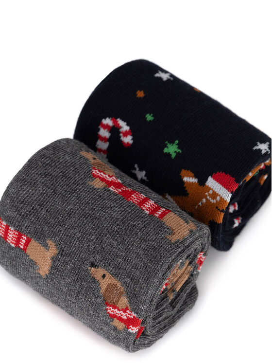 Lasocki Довгі шкарпетки Lasocki 2MB-002-AW24 (2-pack) Сірий
