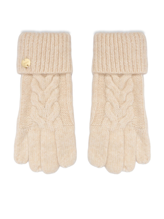 Guess Moteriškos Pirštinės Guess AW5678 POL02 Šviesiai smėlinė