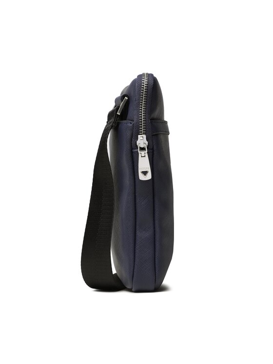 Guess Saszetka Guess Certosa Saffiano Smart HMECSA P3123 Granatowy