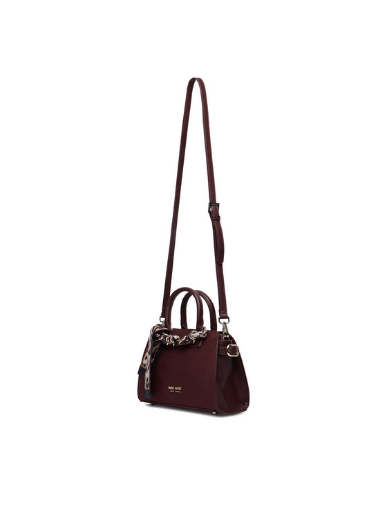 Nine West Torebka Nine West CEO-HELLESA-LDA9464 Bordowy