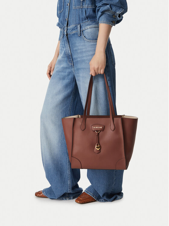LOVE MOSCHINO Τσάντα LOVE MOSCHINO JC4158PP1PL1320A Καφέ
