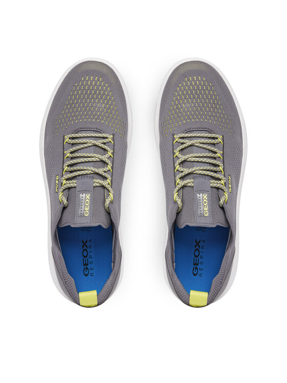 Geox Sneakersy Geox U Spherica U15BYA 0006K C9002 Szary
