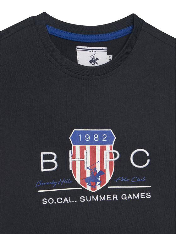 Beverly Hills Polo Club Beverly Hills Polo Club Футболка P-SS26B-TS414011 Cиній Regular Fit