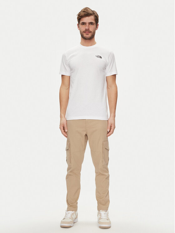 The North Face The North Face Camiseta Redbox NF0A87NP Blanco Regular Fit