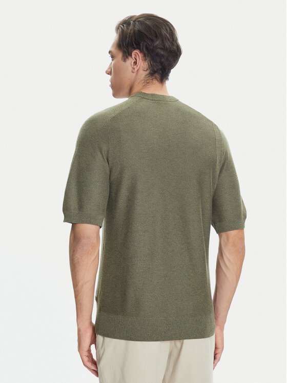 BOSS BOSS Футболка Kencel 50545678 Зелений Regular Fit