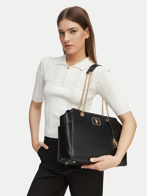 U.S. Polo Assn. Τσάντα U.S. Polo Assn. BIUXT8387WVP Μαύρο