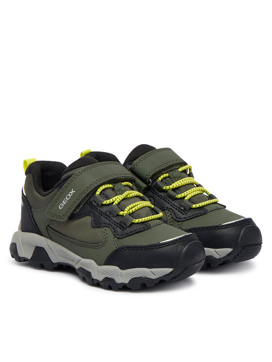 Geox Sneakersy Geox J Magnetar Boy B Abx J463ZB 050FU C0914 M Zielony ciemny