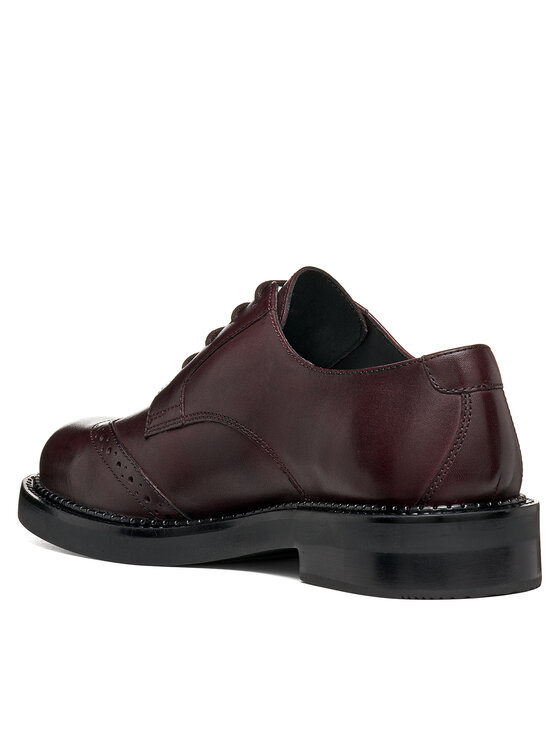 Geox Półbuty Geox D Serilda D56WYD 43 C7357 Bordowy