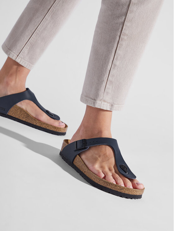 Birkenstock Infradito Birkenstock Gizeh 0143621 Blu scuro