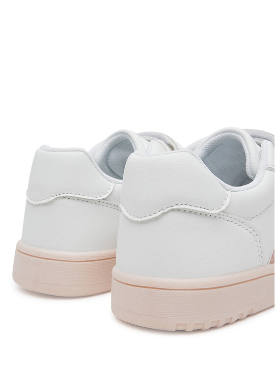 Tommy Hilfiger Zapatillas Tommy Hilfiger Flag Low Cut Velcro Sneaker T1A9-33730-1439 S Blanco