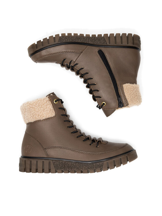 Rieker Botines planos Rieker Y3465-24 Beis