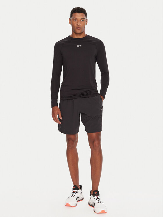 Reebok Reebok Pantalones cortos deportivos RK25181CCM Negro Regular Fit