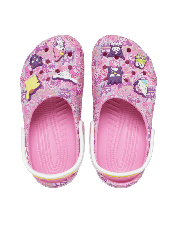 Crocs Şlapi Crocs Classic Hello Kitty Clog T 208025 Roz