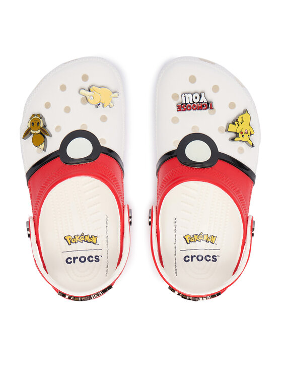 Crocs Шльопанці Crocs Pokemon Poke Ball Classic Clog 213596 Кольоровий