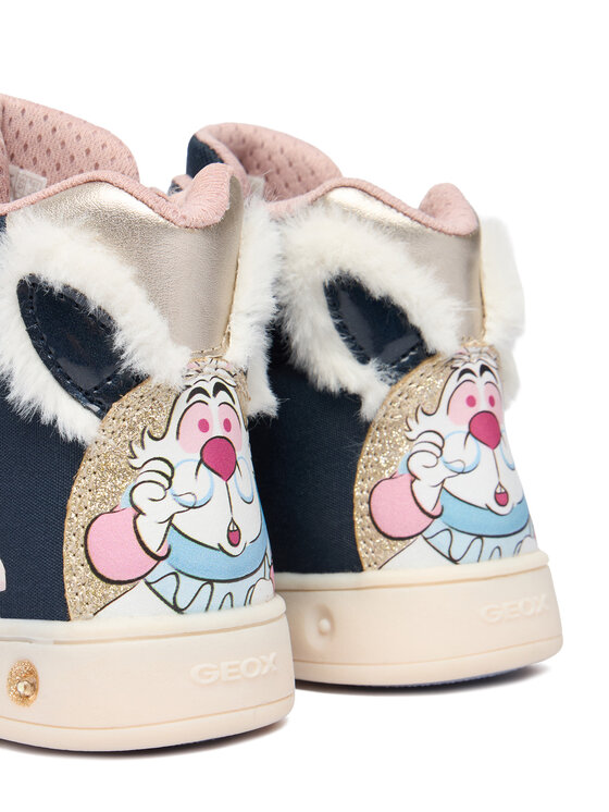 Geox Sneakersy Geox J Skylin Girl J468WG 011KN C4256 S Tmavomodrá