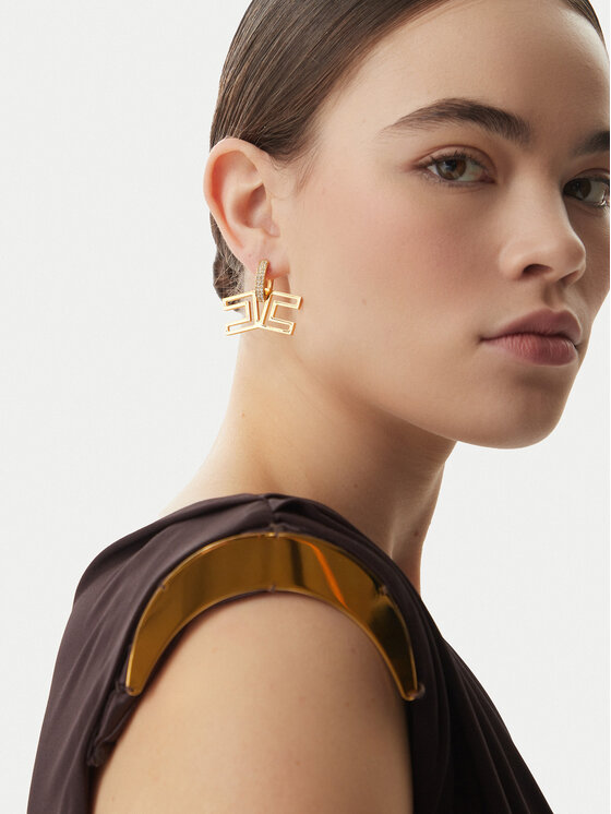 Elisabetta Franchi Сережки Elisabetta Franchi OR-31A-61E2-V240 Золотий