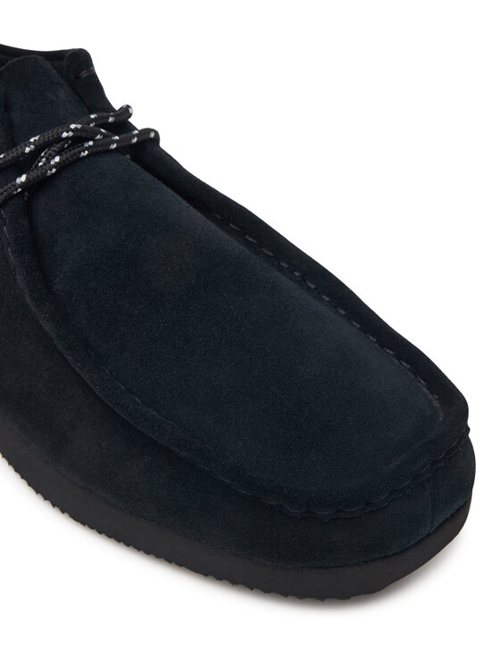 Clarks Туфлі Clarks Wallabee Lite 26329481 Чорний