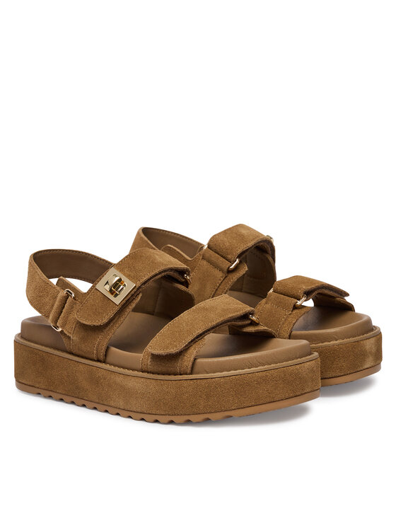 Steve Madden Босоніжки Steve Madden Bigmona 11003034 Коричневий
