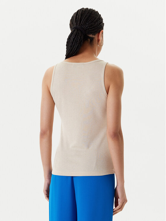 Morgan Morgan Top 251-DIDONI Beige Slim Fit