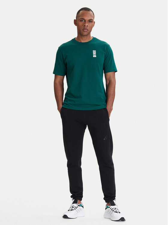 adidas adidas Camiseta Memories Of Sport Poster Graphic KB2507 Verde Regular Fit