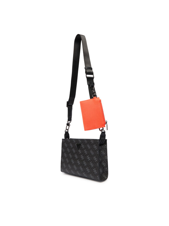 Guess Плоска сумка Guess HMMILO P6157 Чорний