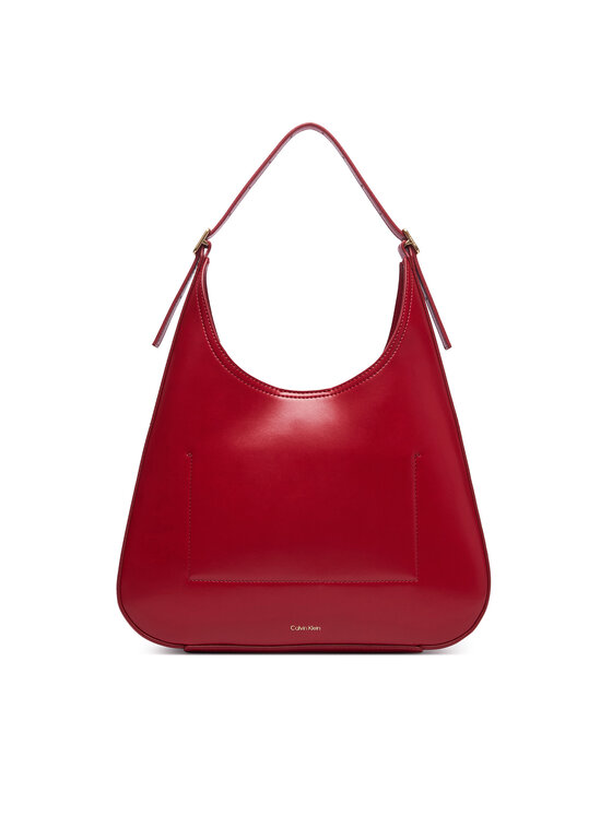Calvin Klein Torebka Calvin Klein Ck Medium Shoulder Bag LV04F3522G Czerwony