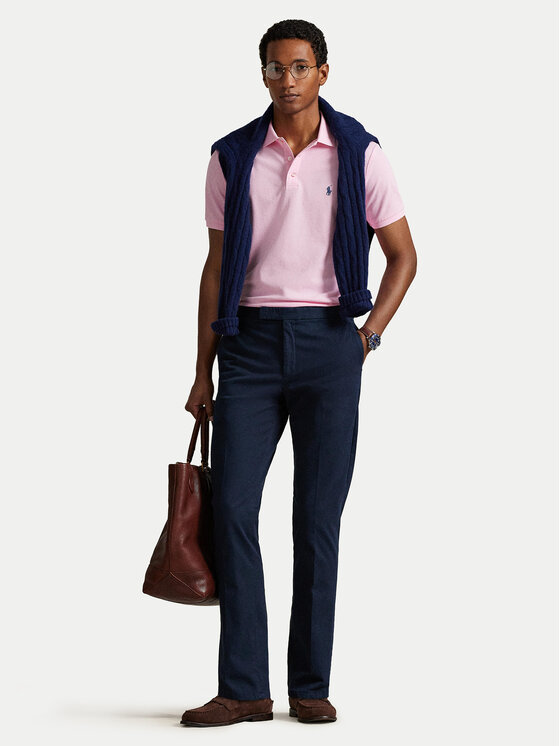 Polo Ralph Lauren Polo Ralph Lauren Polo 710941439502 Rosa claro Custom Slim Fit
