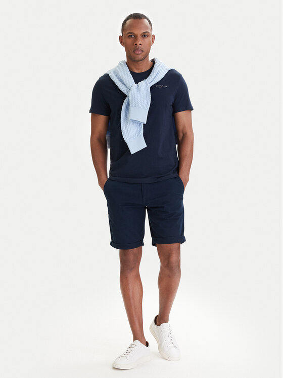 Tommy Jeans Tommy Jeans Conjunto de camisetas DM0DM22316 Azul Slim Fit