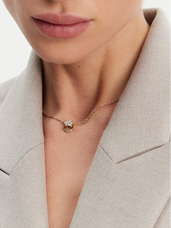 Guess Намисто Guess JUBN05 107JW Золотий