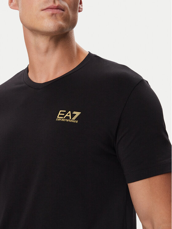 EA7 Emporio Armani EA7 Emporio Armani Camiseta 8NPT27 PJVQZ MC004 Negro Regular Fit