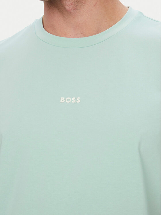 BOSS BOSS Camiseta Tchup 50473278 Turquesa Relaxed Fit