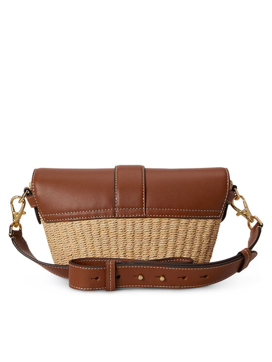 LAUREN RALPH LAUREN Дамска чанта LAUREN RALPH LAUREN 431P10158001 Кафяв