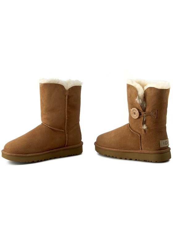 Ugg Śniegowce Ugg W Bailey Button II 1016226 Brązowy