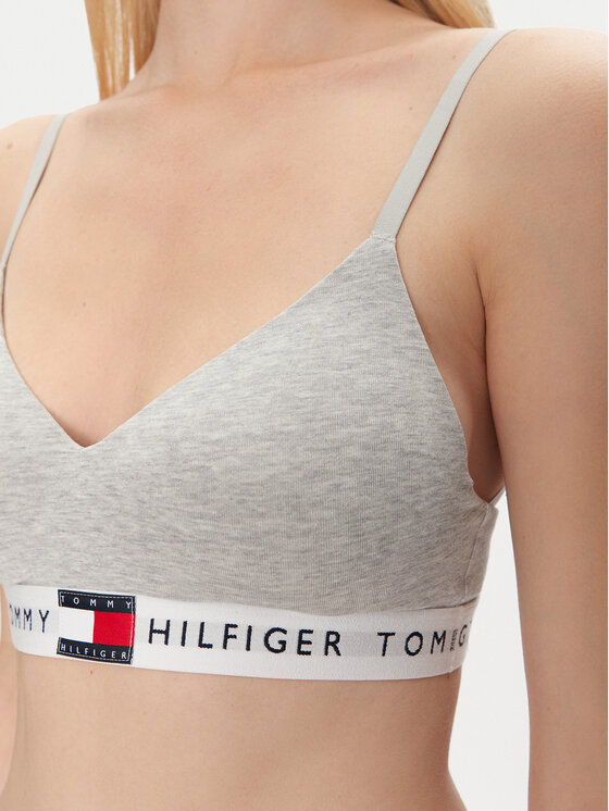 Tommy Hilfiger Tommy Hilfiger Bralette UW0UW05715 Gris