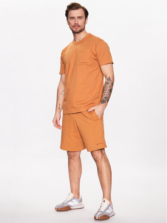 New Balance New Balance T-shirt Athletics Nature State MT23567 Narančasta Relaxed Fit
