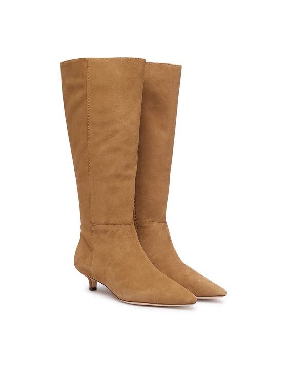 LAUREN RALPH LAUREN Cizme LAUREN RALPH LAUREN Frncsa Tl Hl 802P15726003 Maro deschis