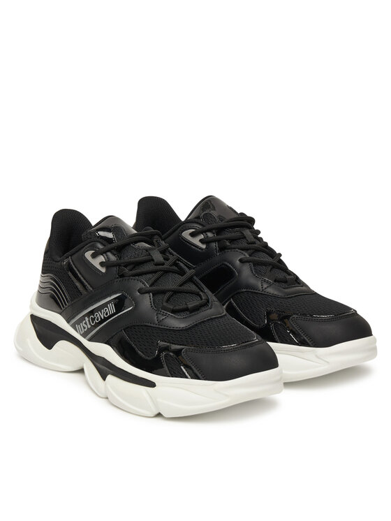 Just Cavalli Снікерcи Just Cavalli 79QA3SA1 ZSD34 Чорний