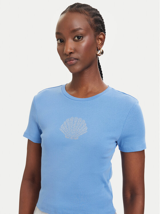 ONLY ONLY Camiseta Kira 15346419 Azul Regular Fit