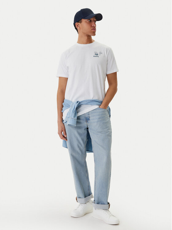 Kappa Kappa Футболка Ichico 37276JW Білий Regular Fit