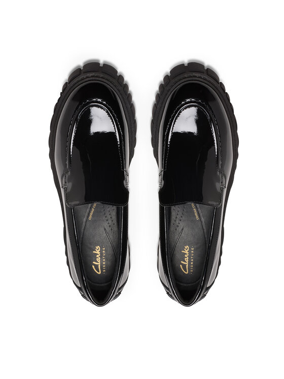 Clarks Loafersy Clarks Page Loafer 26178682 Czarny