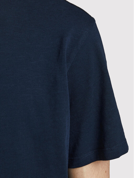 Jack & Jones Jack & Jones Marškinėliai Basher 12182498 Tamsiai mėlyna Regular Fit