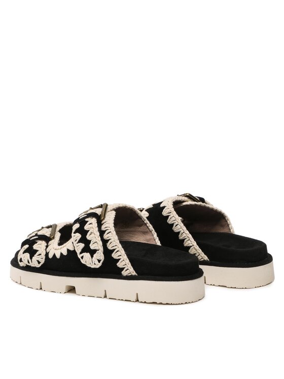 Mou Chanclas Mou New Bio With Buckles SW461005A Negro