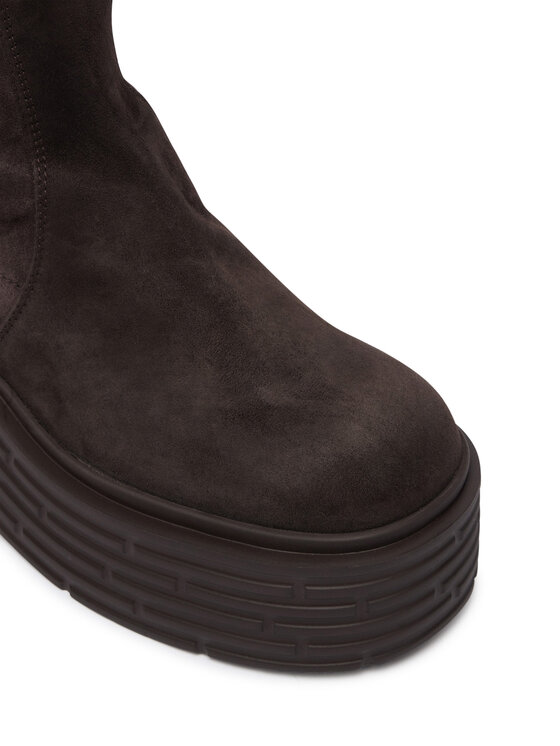 AGL Stiefeletten AGL Lignes Stretch D783506PGK Dunkelbraun