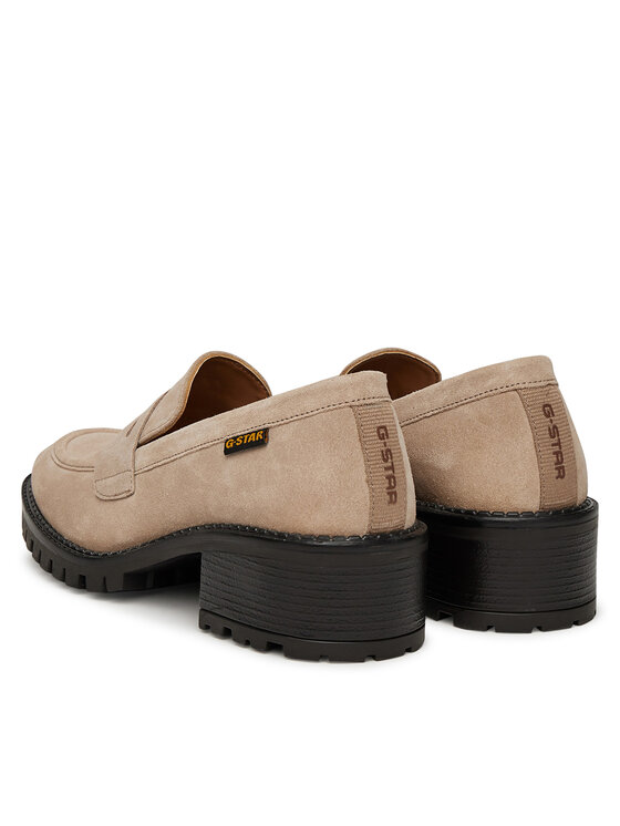 G-Star Raw Loafersy G-Star Raw WI34-JANELLE-01 Béžová