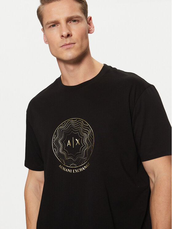 Armani Exchange Armani Exchange Футболка XM000328 AF10364 UC001 Чорний Regular Fit
