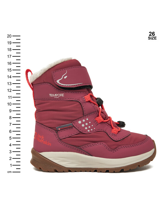 Jack Wolfskin Снігоходи Jack Wolfskin Polar Bear-g Texapore High Vc K Рожевий