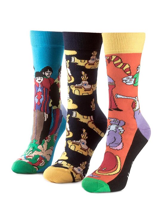 Happy Socks Dlhé ponožky Happy Socks XBEA08-6000 Farebná