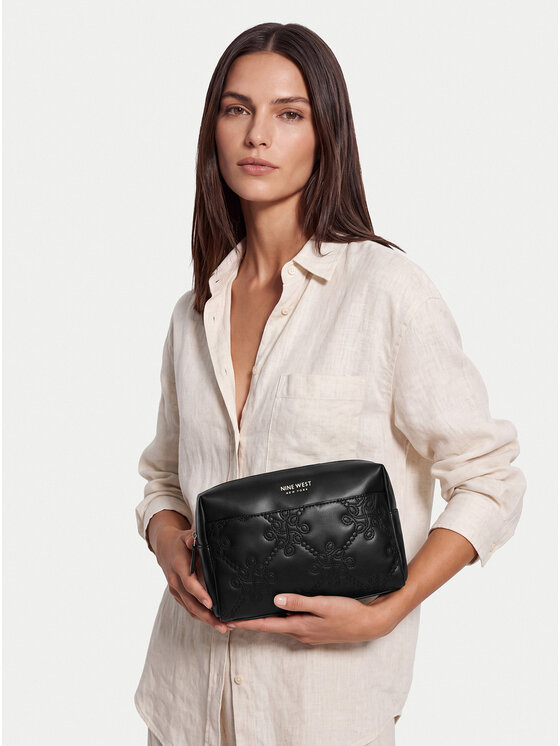Nine West Kosmetický kufřík Nine West CEO-NW-W1-030-AW26 Černá