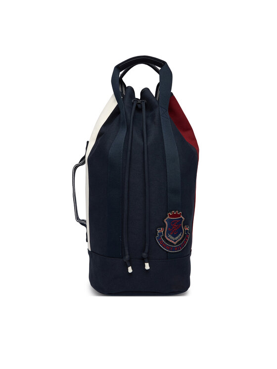 Tommy Hilfiger Hátizsák Tommy Hilfiger Hertiage Logo Patch Crossbody Sling Bag AM0AM14264 Sötétkék